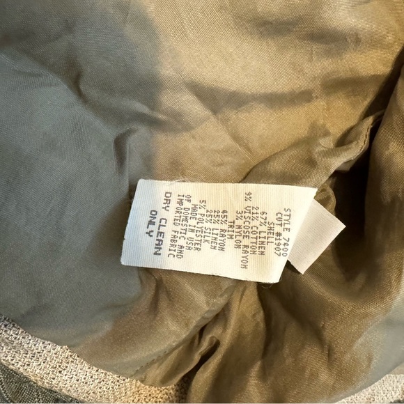 Canvasbacks Lutton and Horsfield Linen Blend Jacket Blazer Size Small - Picture 9 of 16